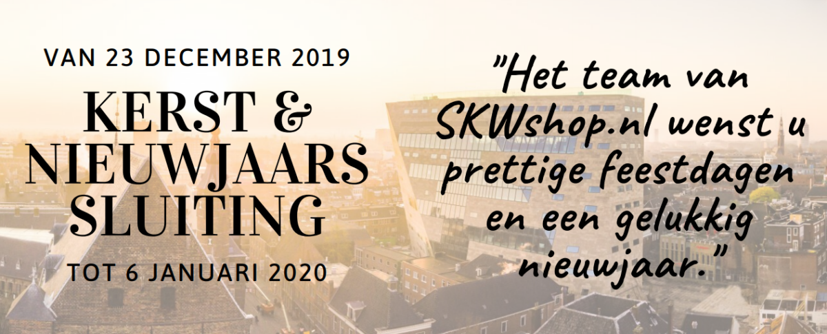 Kerst & nieuwjaarssluiting 1 SKWshop sluiting